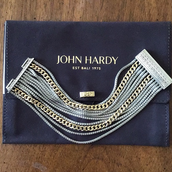 John Hardy Jewelry - Host Pick!! John Hardy 18k Gold and S/S Bracelet.